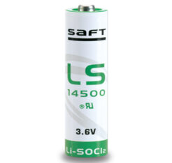 SAFT LS14500 3.6 Volt lithium battery