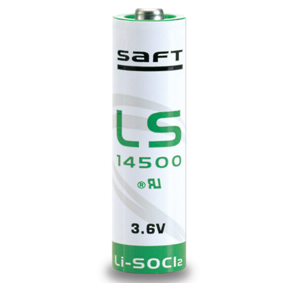 SAFT LS14500 3.6 Volt lithium battery