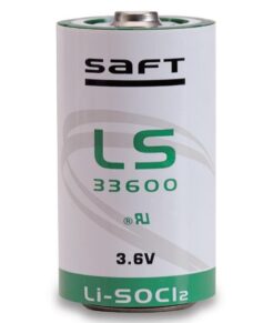 SAFT LS33600 3.6 Volt Lithium battery