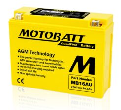 MB16AU AGM battery