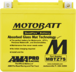 MotoBatt MBTZ7S Motorcycle Battery