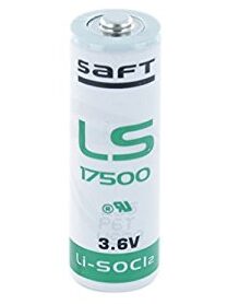 SAFT LS17500 3.6 Volt battery