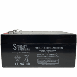 12V 3.4Ah AGM Battery
