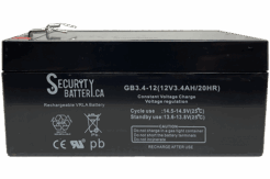 12V 3.4Ah AGM battery