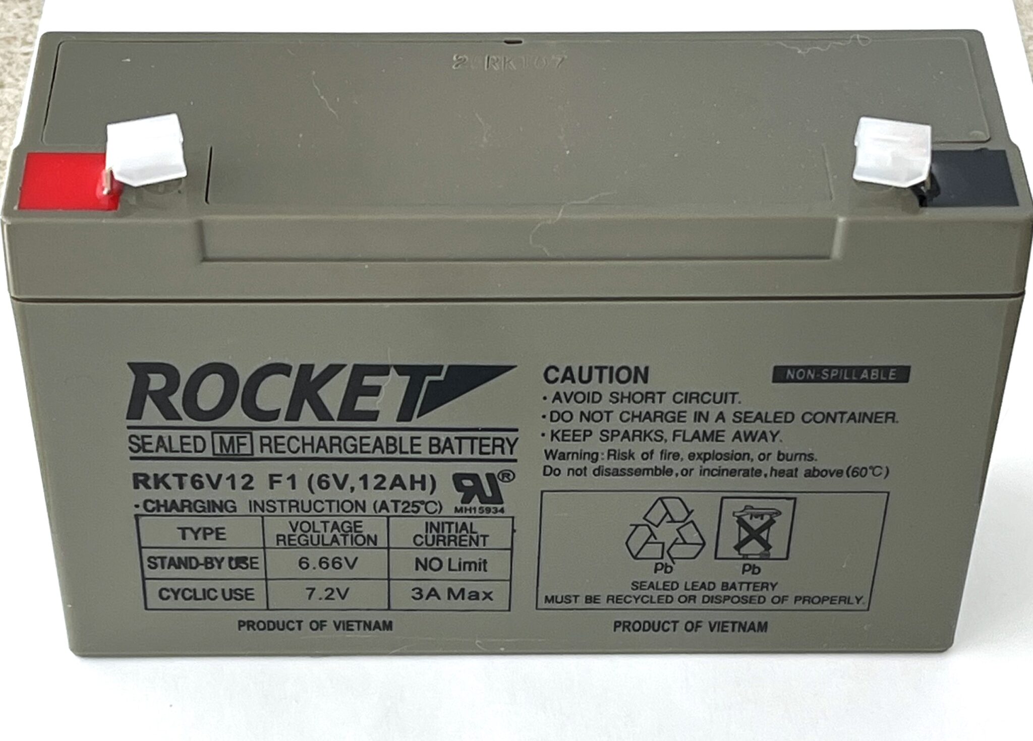 Apc Rbc3 APC RBC3 Replacement Battery - 6V 12Ah (2 Pack) | Royal Battery