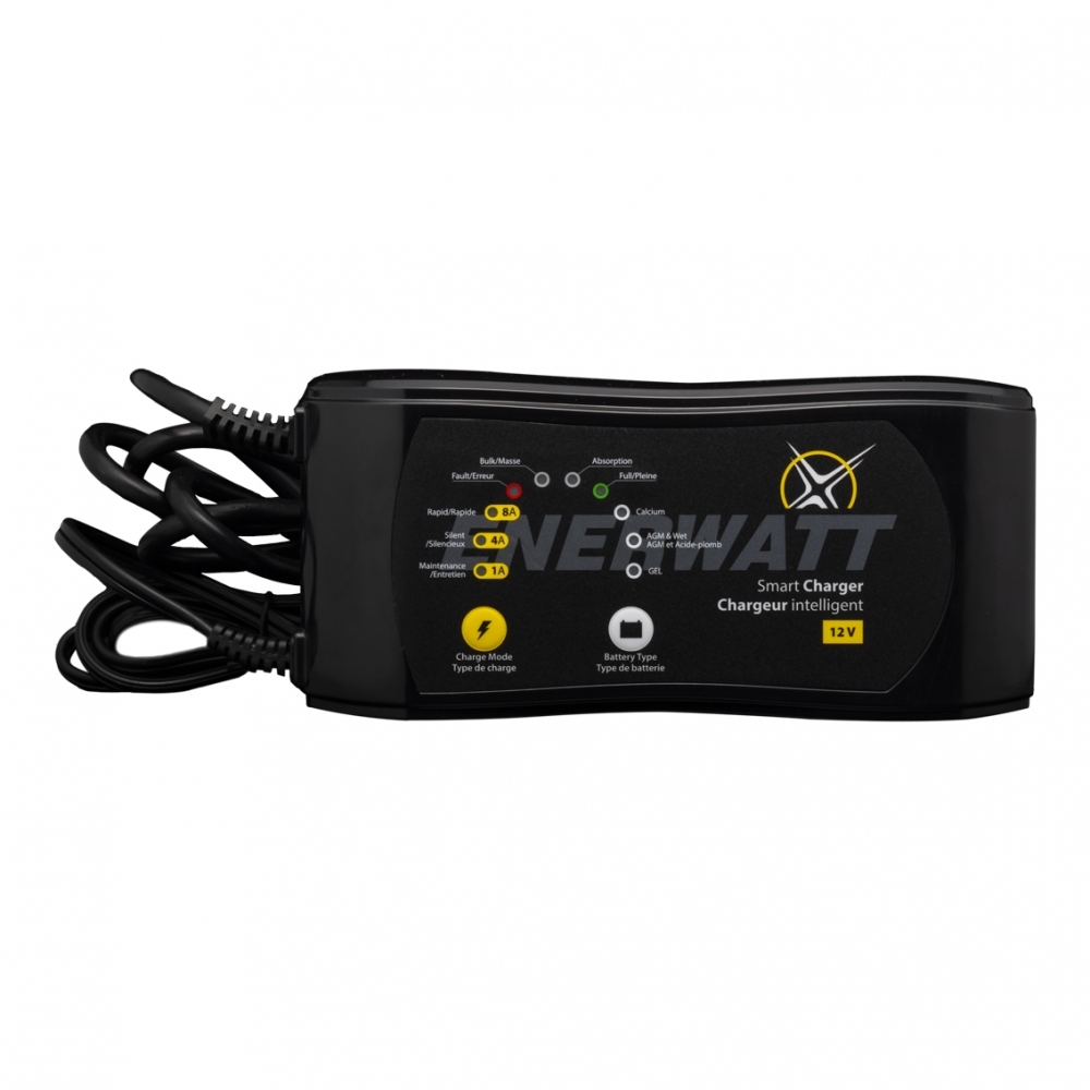 12 Volt 1/4/8 Amp Smart Battery Charger Royal Battery Sales