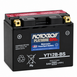 YT12B-BS Motorcycle Battery