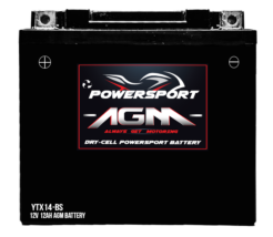 YTX14-BS Motorcycle Battery