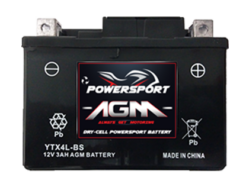 YTX4L-BS AGM Motorcycle battery