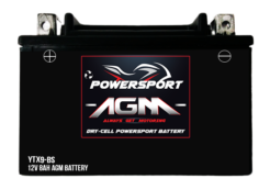 YTX9-BS Motorcycle Battery