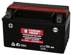 YTX7A-BS AGM Motorcycle battery