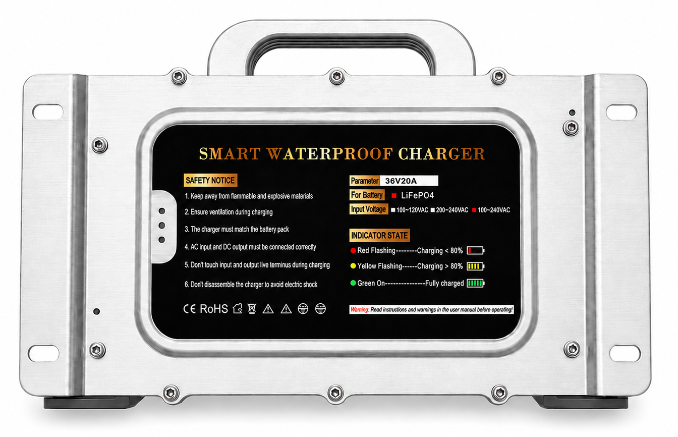 36V 20A Lithium Charger