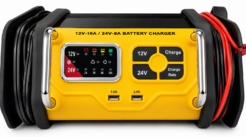 12V/24V 16A Smart Battery Charger